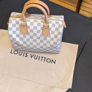 Louis Vuitton Speedy 25 in Damier Azur